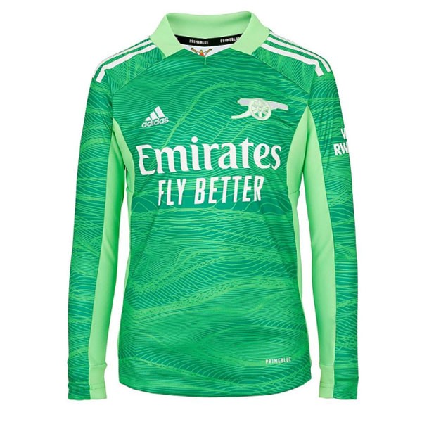 Tailandia Camiseta Arsenal Portero ML 2021 2022 Verde